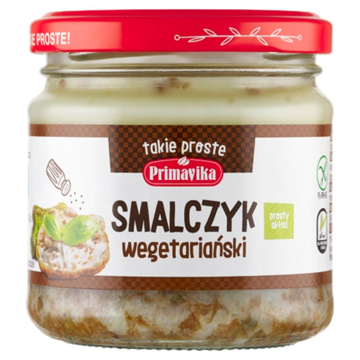 Smalczyk wegański bezglutenowy 160 g - PRIMAVIKA