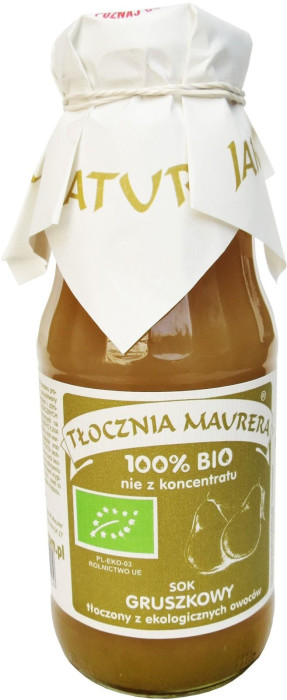Sok gruszkowy nfc BIO 300 ml - TŁOCZNIA MAURERA