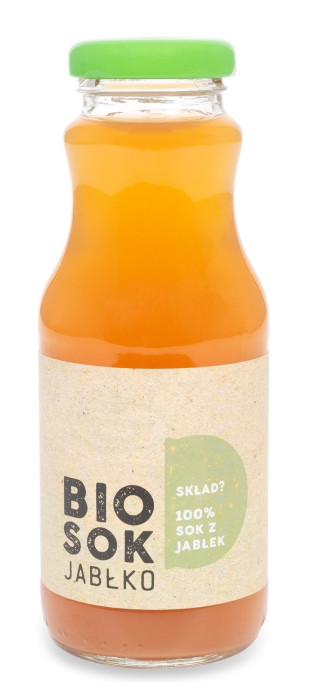 Sok jabłkowy nfc BIO 250 ml - OWOCOWE SMAKI