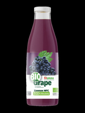 Sok winogronowy nfc BIO 1 L - VITAFAN