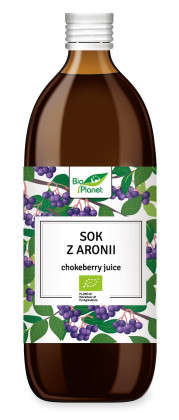 Sok z aronii nfc BIO 500 ml - BIO PLANET