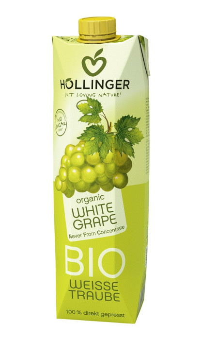 Sok z białych winogron nfc BIO 1 L - HOLLINGER