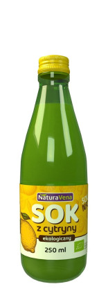 Sok z cytryn nfc BIO 250 ml - NATURAVENA