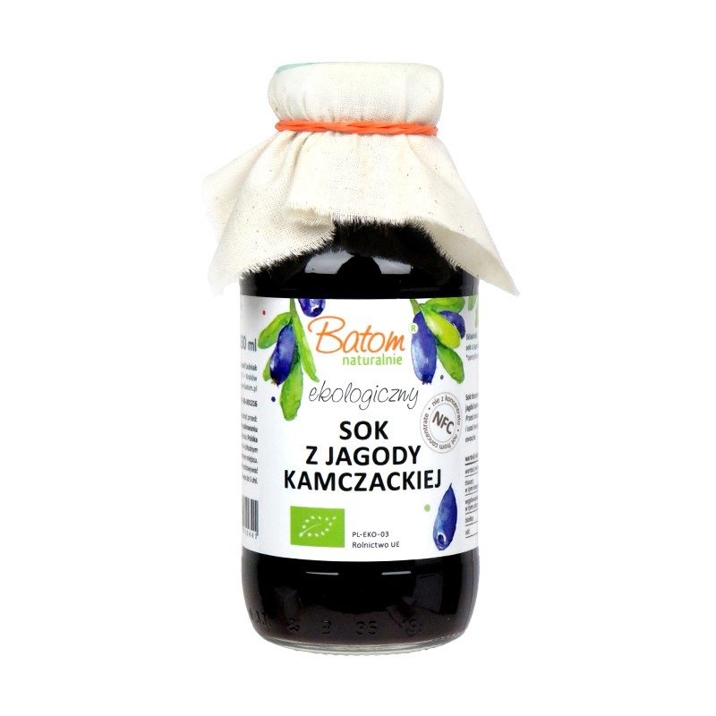 Sok z jagody kamczackiej nfc BIO 330 ml - BATOM