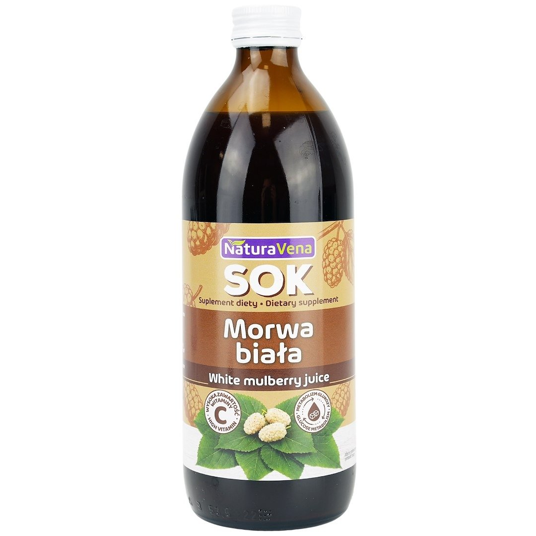 Sok z morwy białej 500 ml - NATURAVENA