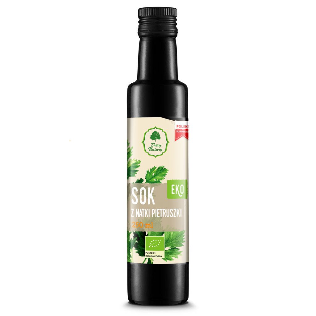 Sok z natki pietruszki BIO 250 ml - DARY NATURY