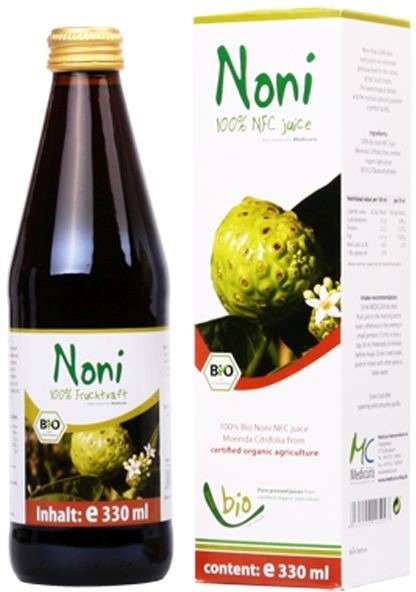 Sok z owoców noni nfc BIO 330 ml - MEDICURA
