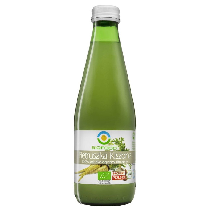 Sok z pietruszki kiszonej nfc bezglutenowy BIO 300 ml - BIOFOOD