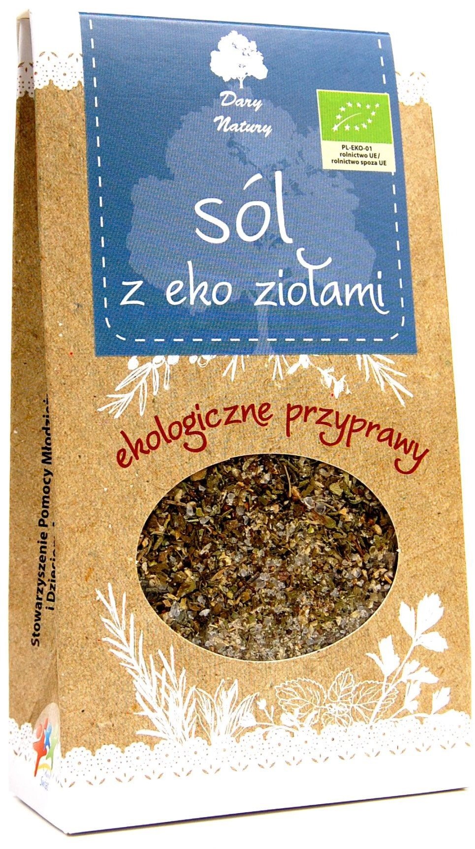 Sól z BIO ZIOŁAMI 100 g - DARY NATURY