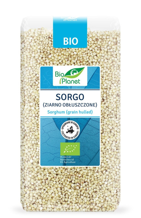 Sorgo białe obłuszczone bezglutenowe BIO 500 g - BIO PLANET