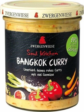 Sos orientalny bangkok curry bezglutenowy BIO 370 g - ZWERGENWIESE