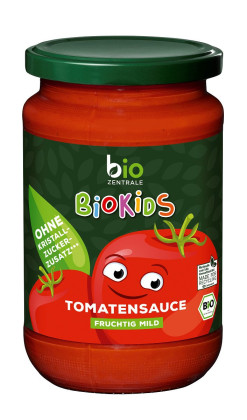 Sos pomidorowy dla dzieci bezglutenowy BIO 350 g - BIO ZENTRALE