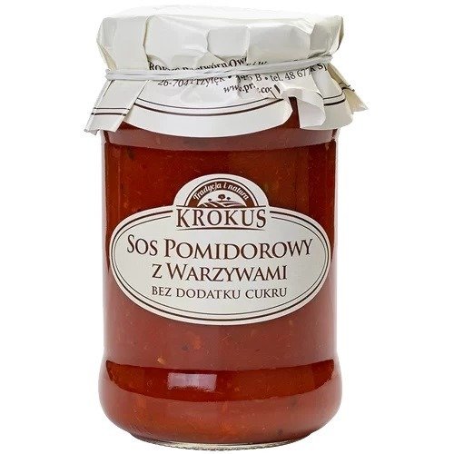 Sos pomidorowy z warzywami 340 g - KROKUS