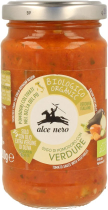 Sos pomidorowy z warzywami (verdure) BIO 350 g - ALCE NERO