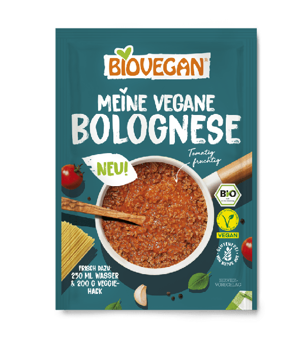 Sos spaghetti bolognese wegański bezglutenowy BIO 28 g - BIOVEGAN