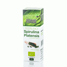 Spirulina platensis BIO (250 mg) 320 TABLETEK - BIO ORGANIC FOODS