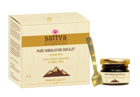 Suplement diety shilajit himalajski w formie żywicy 15 g - SATTVA (FOODS)