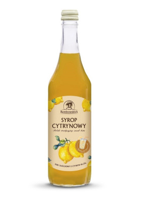 Syrop cytrynowy 500 ml - REMBOWSCY
