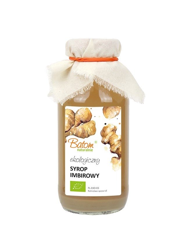 Syrop imbirowy BIO 330 ml - BATOM