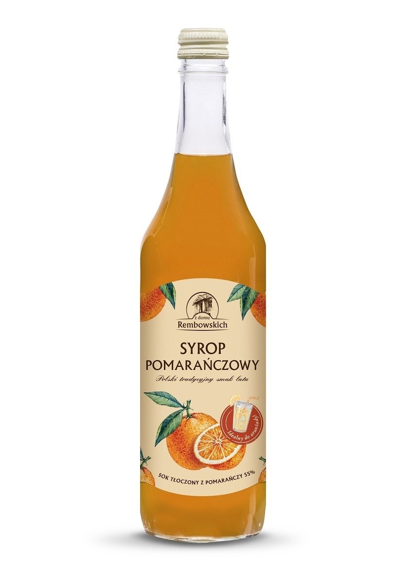 Syrop pomarańczowy 500 ml - REMBOWSCY