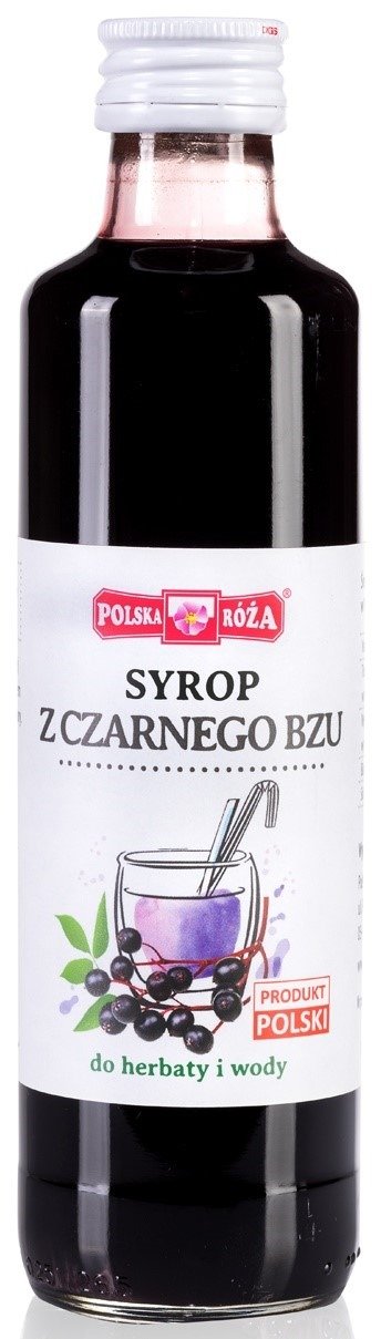 Syrop z czarnego bzu 250 ml - POLSKA RÓŻA