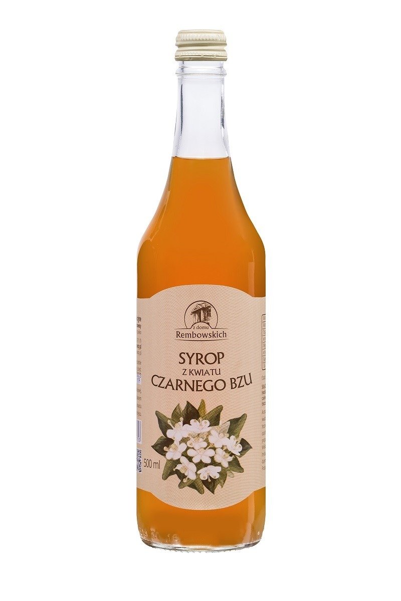 Syrop z kwiatów czarnego bzu 500 ml - REMBOWSCY