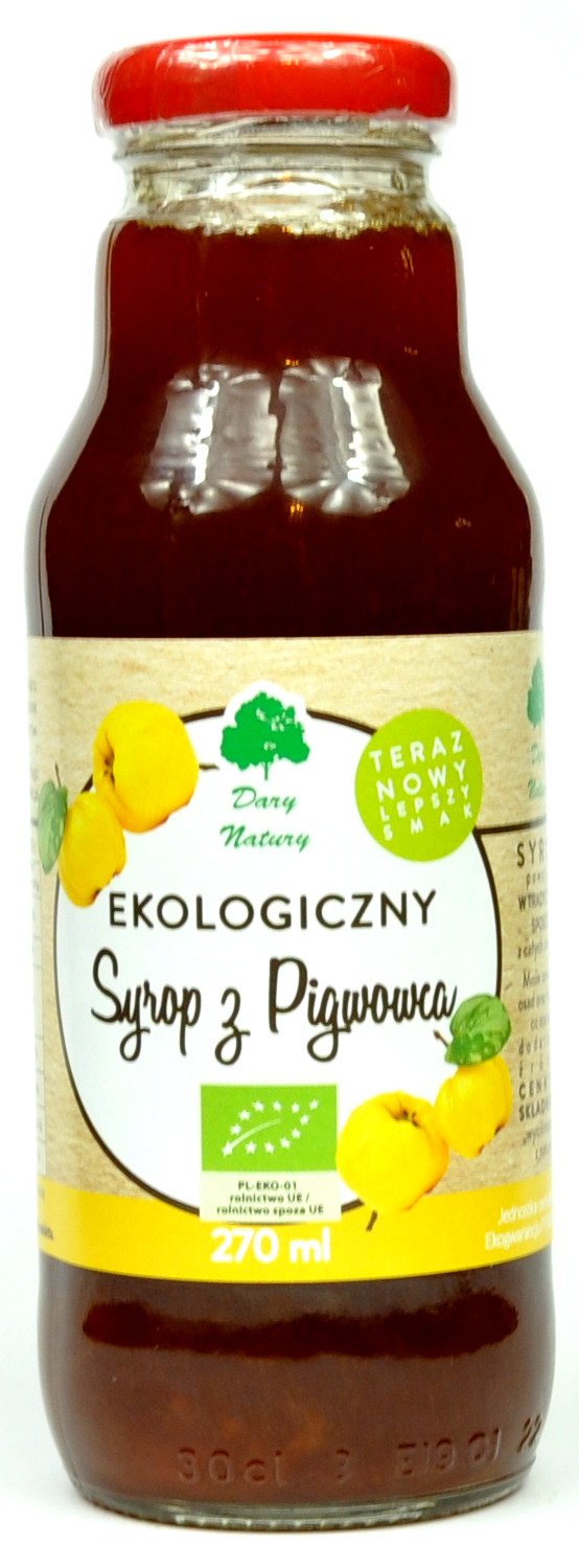 Syrop z pigwowca BIO 270 ml - DARY NATURY