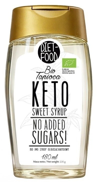 Syrop z tapioki keto bezglutenowy BIO 180 ml - DIET-FOOD
