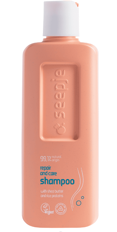 Szampon do włosów regenerująco - PIELĘGNUJĄCY 300 ml - SEEPJE