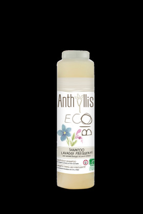 Szampon do włosów z ekstraktem z lnu i pokrzywy do codziennego stosowania eco 250 ml - ANTHYLLIS