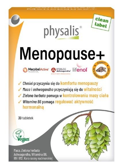 Tabletki na menopauzę 30 szt. - PHYSALIS