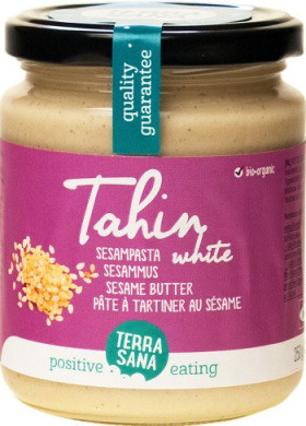 Tahini białe (pasta sezamowa) BIO 250 g - TERRASANA