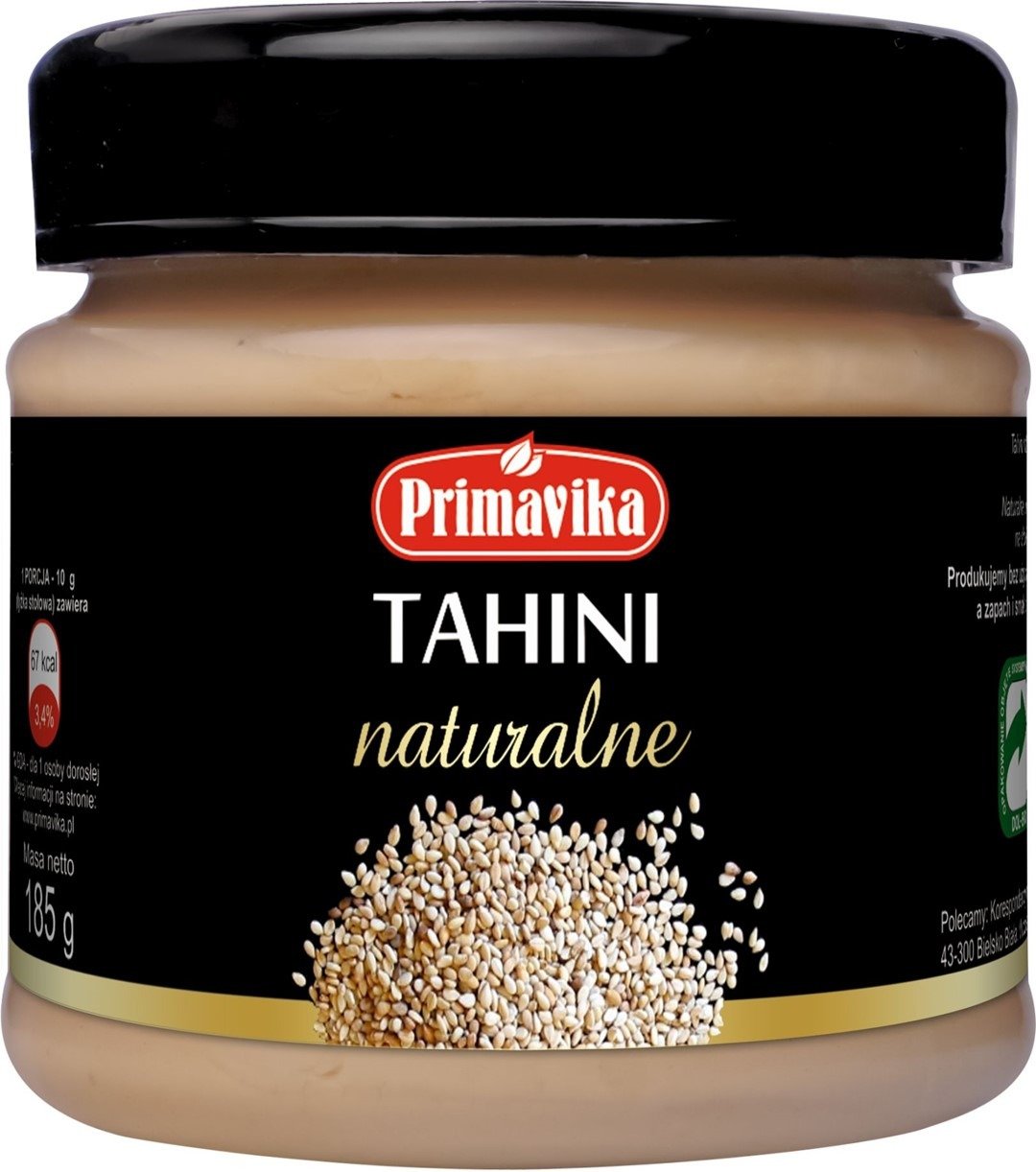 Tahini&#x20;&#x28;pasta&#x20;sezamowa&#x29;&#x20;185&#x20;g&#x20;-&#x20;PRIMAVIKA