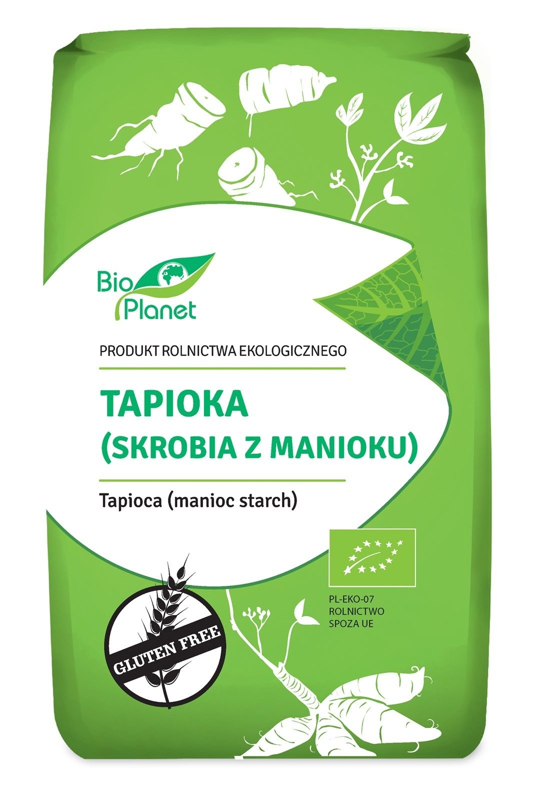 Tapioka (skrobia z manioku) bezglutenowa BIO 400 g - BIO PLANET