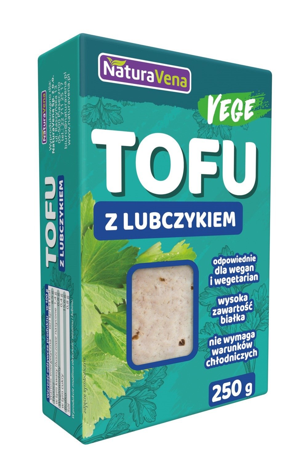 Tofu z lubczykiem 250 g - NATURAVENA