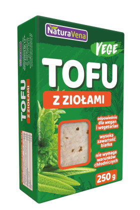 Tofu z ziołami 250 g - NATURAVENA
