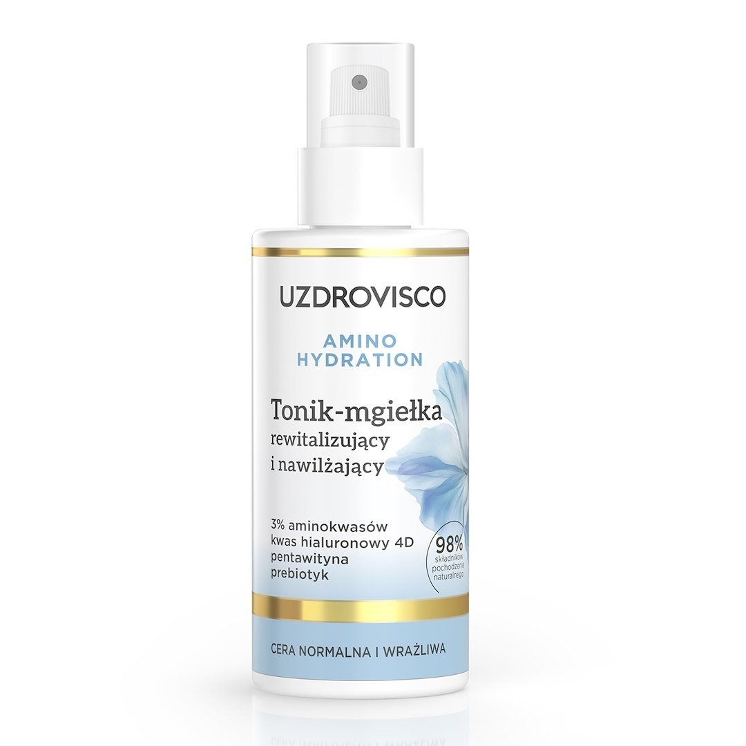 Tonik - MGIEŁKA DO TWARZY REWITALIZUJĄCO - NAWILŻAJĄCY 150 ml - UZDROVISCO (AMINO HYDRATION)