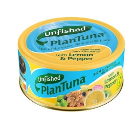 Wegańska alternatywa tuńczyka z cytryną i pieprzem 150 g - UNFISHED