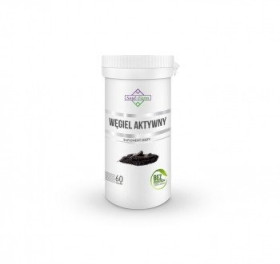 Węgiel aktywny (180 mg) 60 kapsułek - SOUL FARM