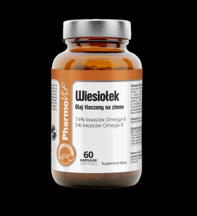 Wiesiołek (500 mg) bezglutenowy 60 kapsułek - PHARMOVIT (CLEAN LABEL)