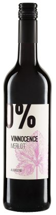 Wino bezalkoholowe merlot czerwone słodkie BIO 750 ml - VINNOCENCE (RIEGEL)