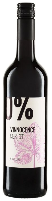Wino bezalkoholowe merlot czerwone słodkie BIO 750 ml - VINNOCENCE (RIEGEL)