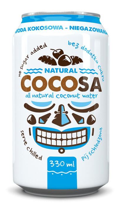 Woda kokosowa naturalna niegazowana 330 ml - DIET-FOOD (COCOSA)