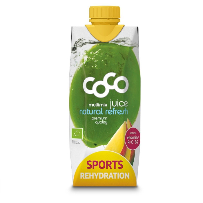Woda kokosowa sports rehydration mango BIO 500 ml - COCO (DR MARTINS)