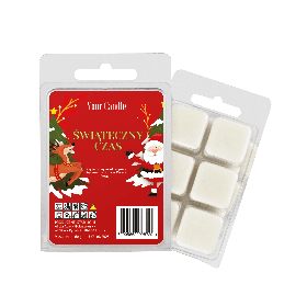 Wosk zapachowy sojowy świąteczny czas (6 x 10 g) 60 g - YOUR CANDLE (PRODUKT SEZONOWY)