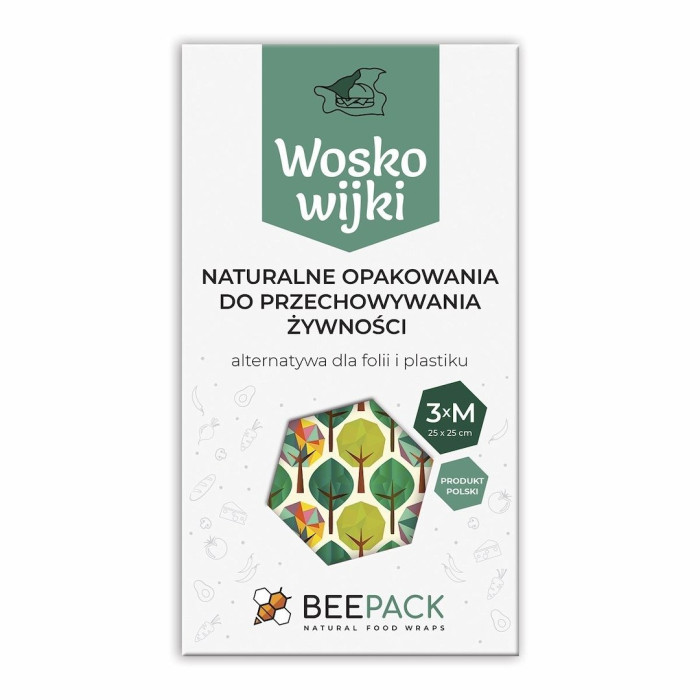 Woskowijka rozmiar m 3 szt. - BEEPACK