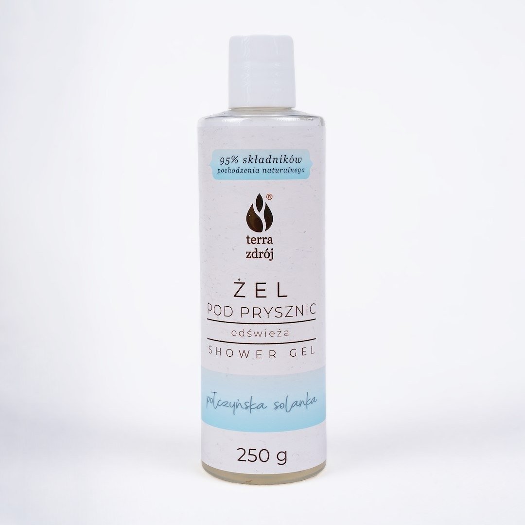 Żel pod prysznic odświeżający 250 g - TERRA ZDRÓJ (SERIA SOLANKOWA)
