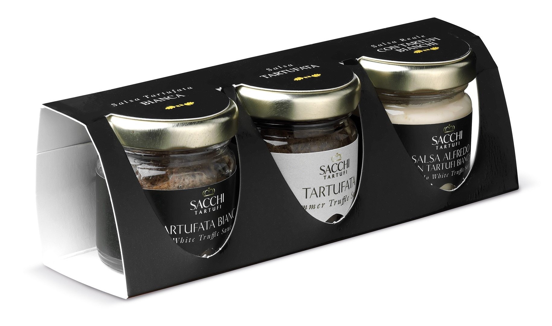 Zestaw sosów z truflą (3 x 30 g) 90 g - SACCHI TARTUFI