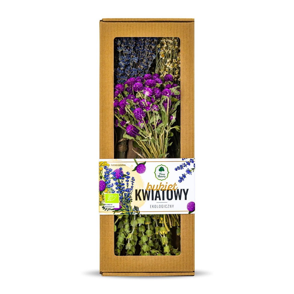 Zioła bukiet kwiatowy BIO 100 g - DARY NATURY