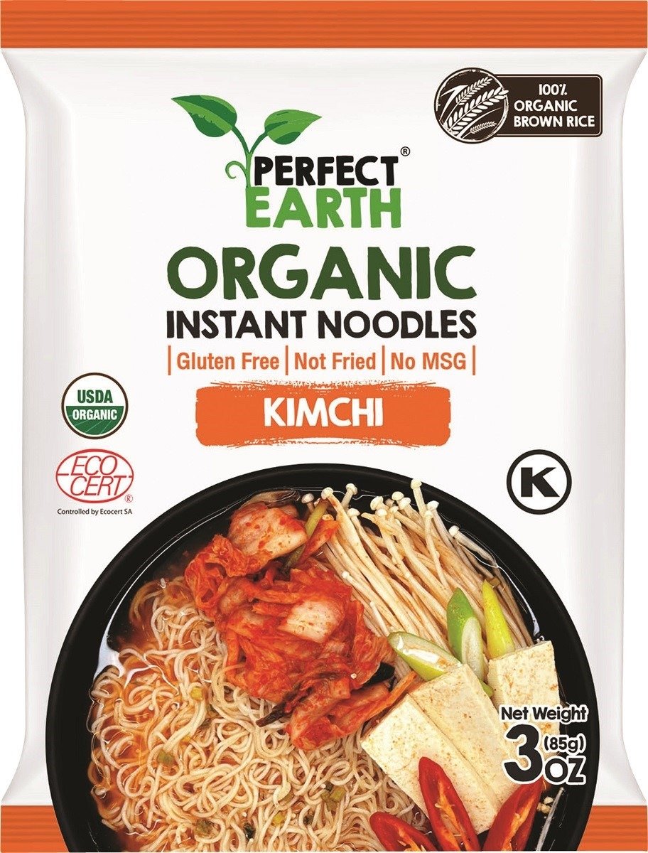 Zupa instant kimchi bezglutenowa BIO 85 g  - PERFECT EARTH
